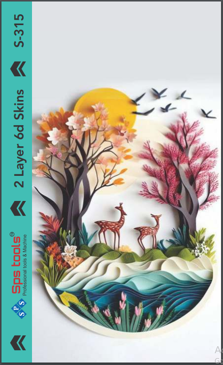 315 Sps-315 2 Layer 6D Mobile Phone Skin