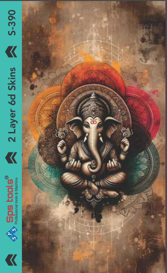 390 Sps-390 2 Layer 6D Mobile Phone Skin