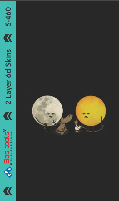 460 Sps-460 2 Layer 6D Mobile Phone Skin