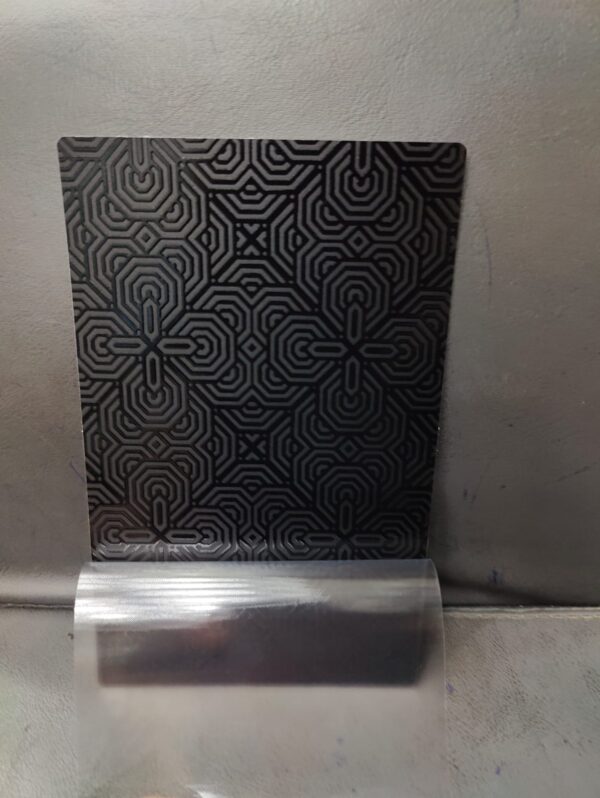 SPS AH-24 4 Layer Black Embossed Mobile Skin