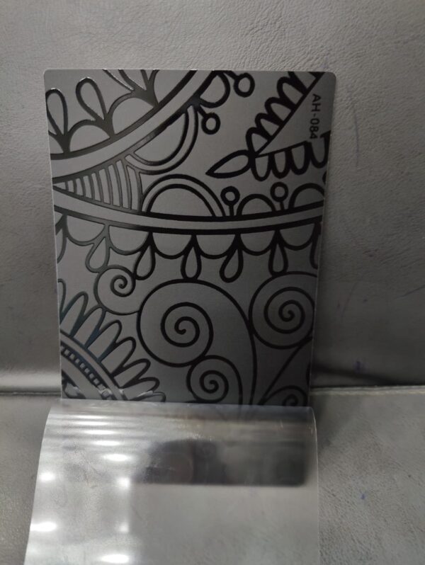 SPS AH-25 4 Layer Black Embossed Mobile Skin