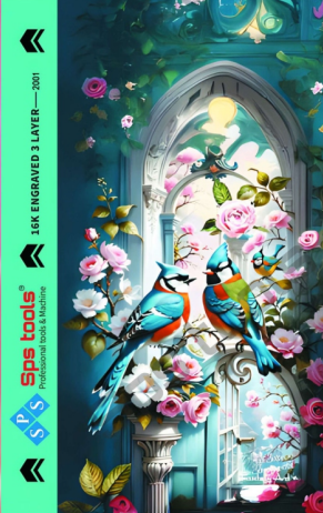 Sps-932 High Embossed 16k Mobile Phone Skin