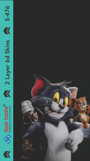 Sps-476 2 Layer 6D Mobile Phone Skin