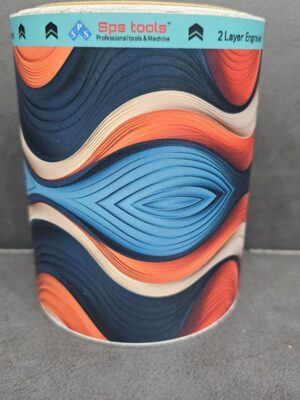 Sps-032 Mini Roll 2 Layer Engraved Mobile Skin