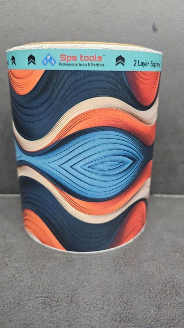 Sps-032 Mini Roll 2 Layer Engraved Mobile Skin