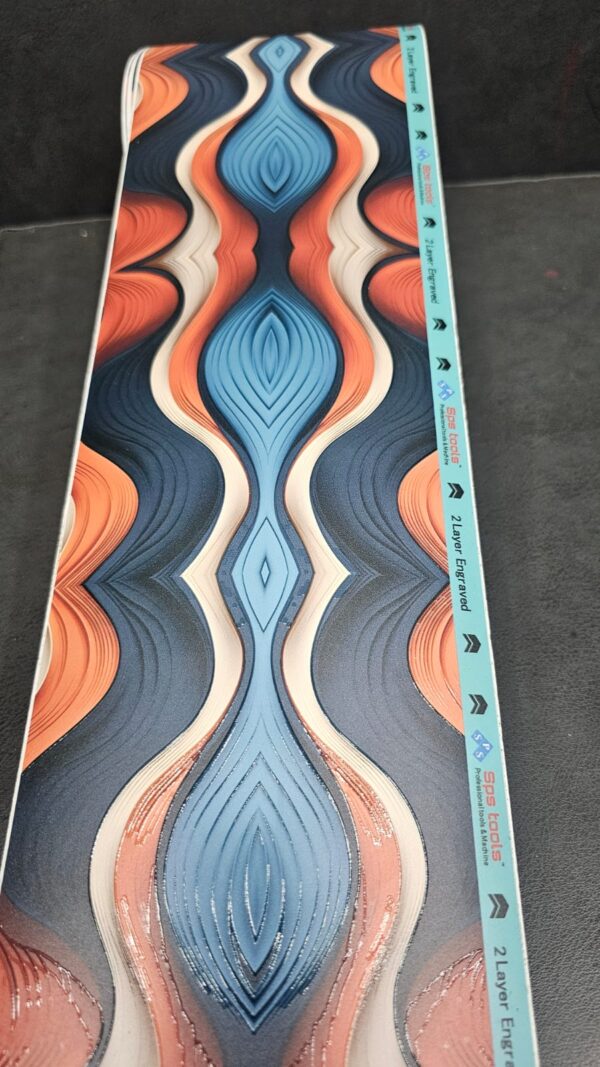 Sps-032 Mini Roll 2 Layer Engraved Mobile Skin