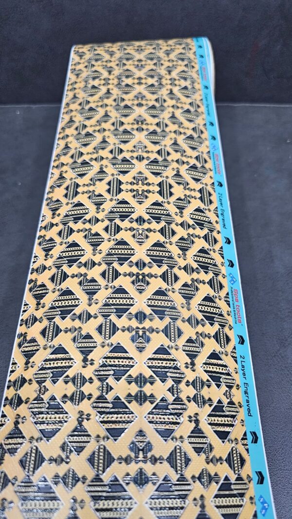 Sps-010 Mini Roll 2 Layer Engraved Mobile Skin