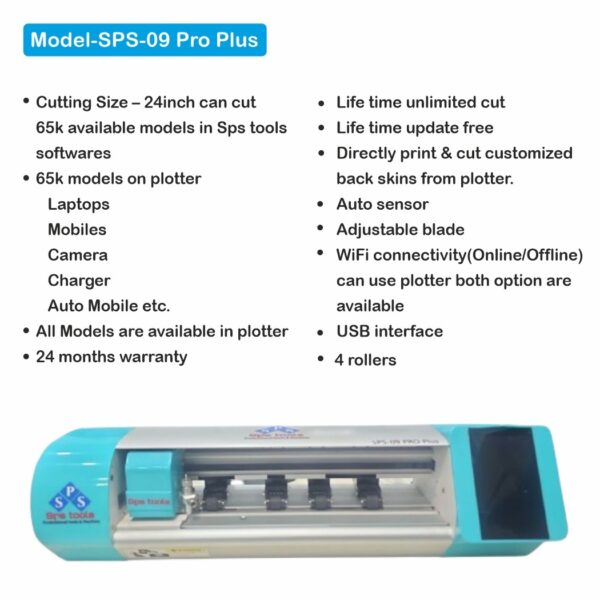 Sps-09 Pro Plus Film Cutting Machine Plotter