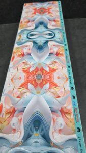 Sps-004 Mini Roll 2 Layer Engraved Mobile Skin