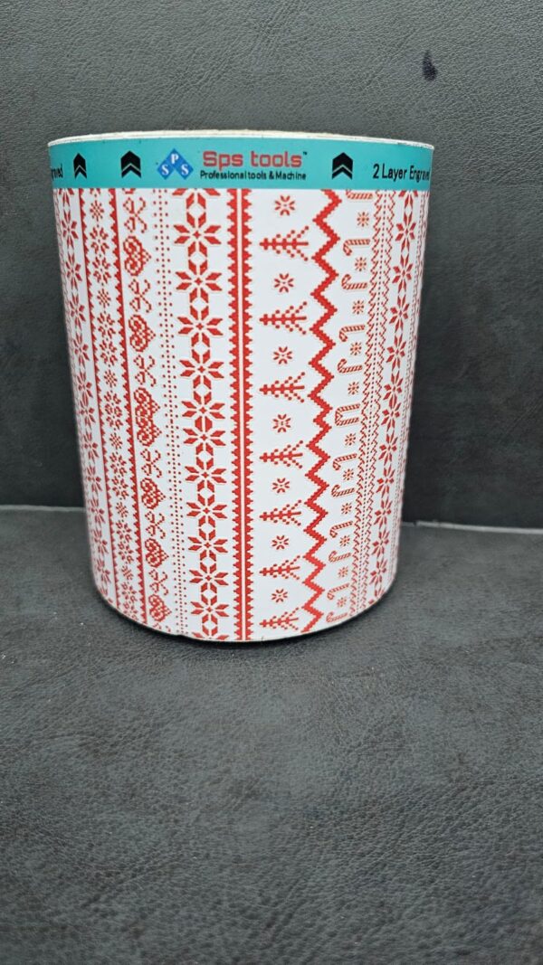 Sps-009 Mini Roll 2 Layer Engraved Mobile Skin