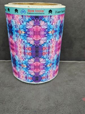 Sps-012 Mini Roll 2 Layer Engraved Mobile Skin