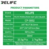 00019 Relife CP-0002 Multipurpose Adhesive Black 50ml