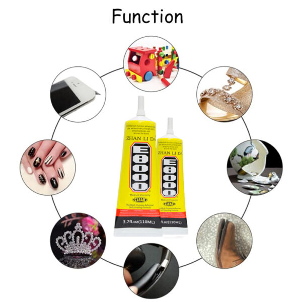 Zhalinda E8000 Glue Multi Purpose Adhesive 50ml - Spstool
