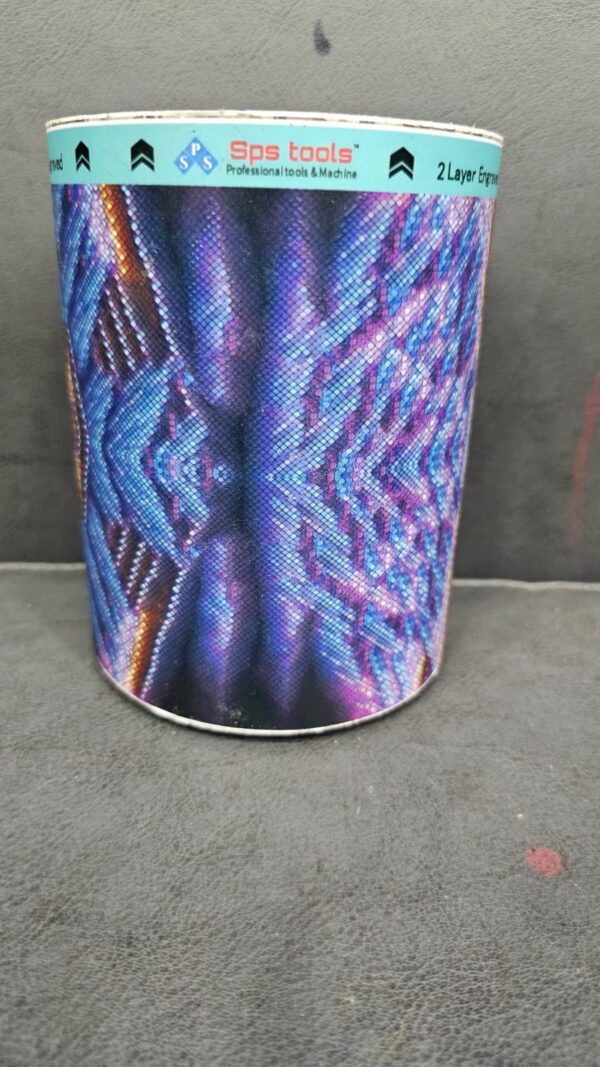 Sps-035 Mini Roll 2 Layer Engraved Mobile Skin