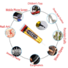 Zhanlida T7000 Glue Multi Purpose Black