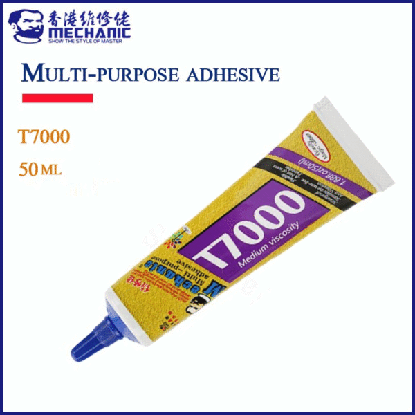 t7000-6 Mechanic T7000 50ml Black Adhesive
