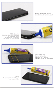 Mechanic T7000 50ml Black Adhesive