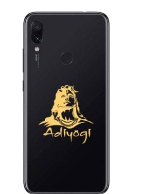 Adiyogi 3D Metal Stickers for Mobile