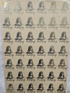 Adiyogi 3D Metal Stickers for Mobile