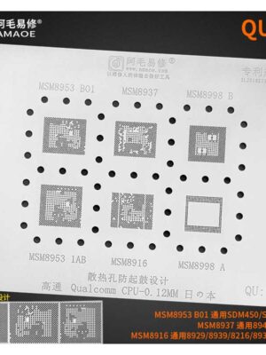 Amaoe Qu-2 Stencil For Qualcomm CPU - Spstool