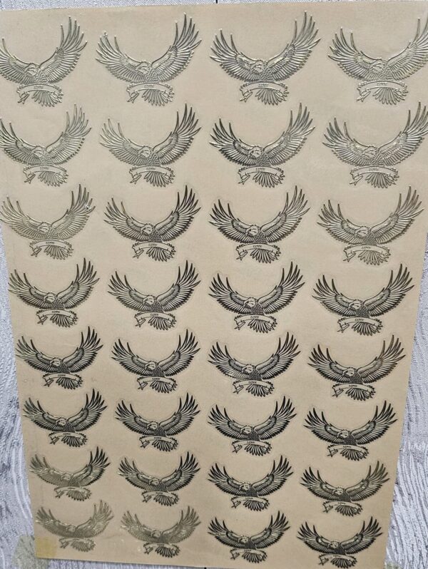 Eagle 3D Metal Stickers For Mobile - Spstool