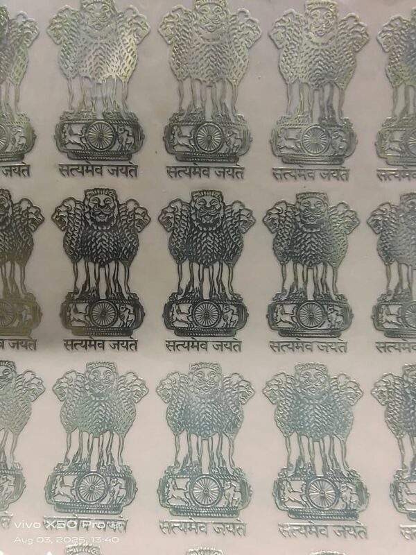 3D Metal Stickers for Mobile