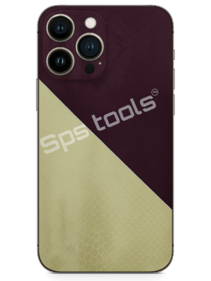 Sps-0007 Double Shaded Leather Mobile Skin