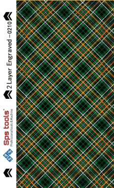 0210 Sps 2 Layer Engraved Mobile Skin-0210