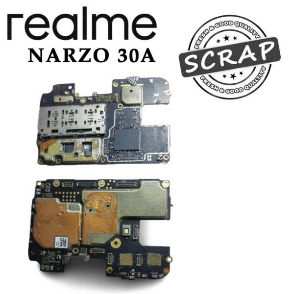 Realme Narzo 30A Fresh Scrap Motherboard Mediatek CPU