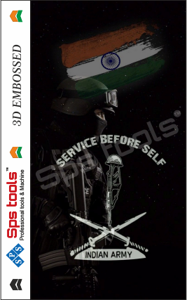 Sps-003 3D Embossed Indian Phone Skin
