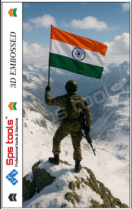 Sps-004 3D Embossed Indian Phone Skin