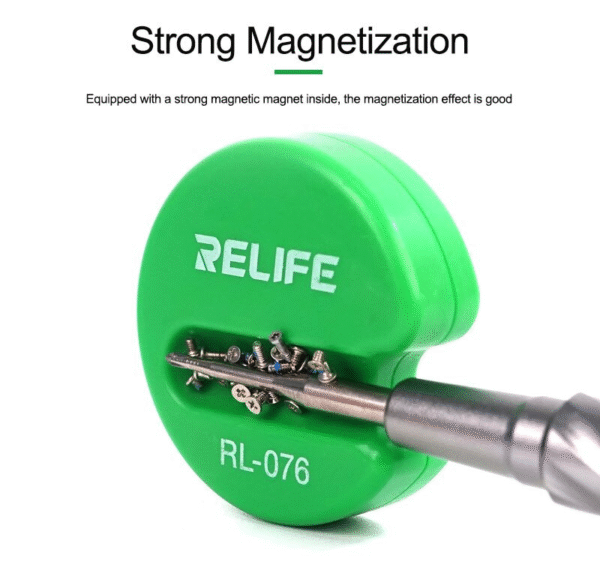 Relife RL-076 Portable Screwdriver Magnetizer for Fast Magnetization / Degaussing