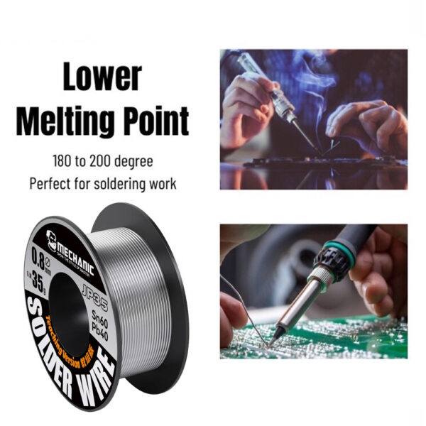 Mechanic_Jp35_0.8mm_Solder_Wire_02 Mechanic Jp35 0.8mm Solder Wire