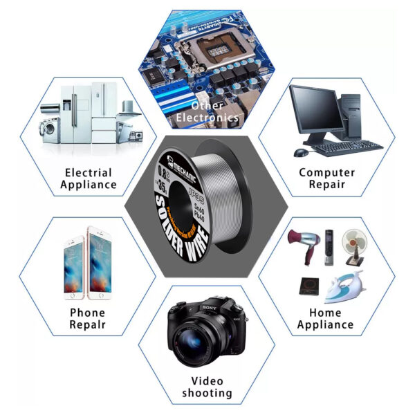 Mechanic_Jp35_0.8mm_Solder_Wire_04 Mechanic Jp35 0.8mm Solder Wire